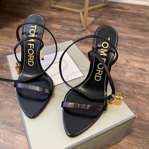 Tom Ford 105mm Lock Stiletto Sandal